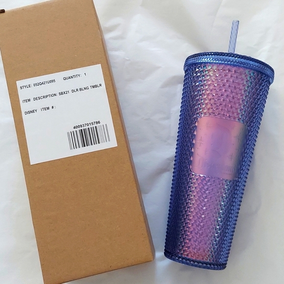 NWT Disneyland Starbucks Studded Tumbler 24oz
